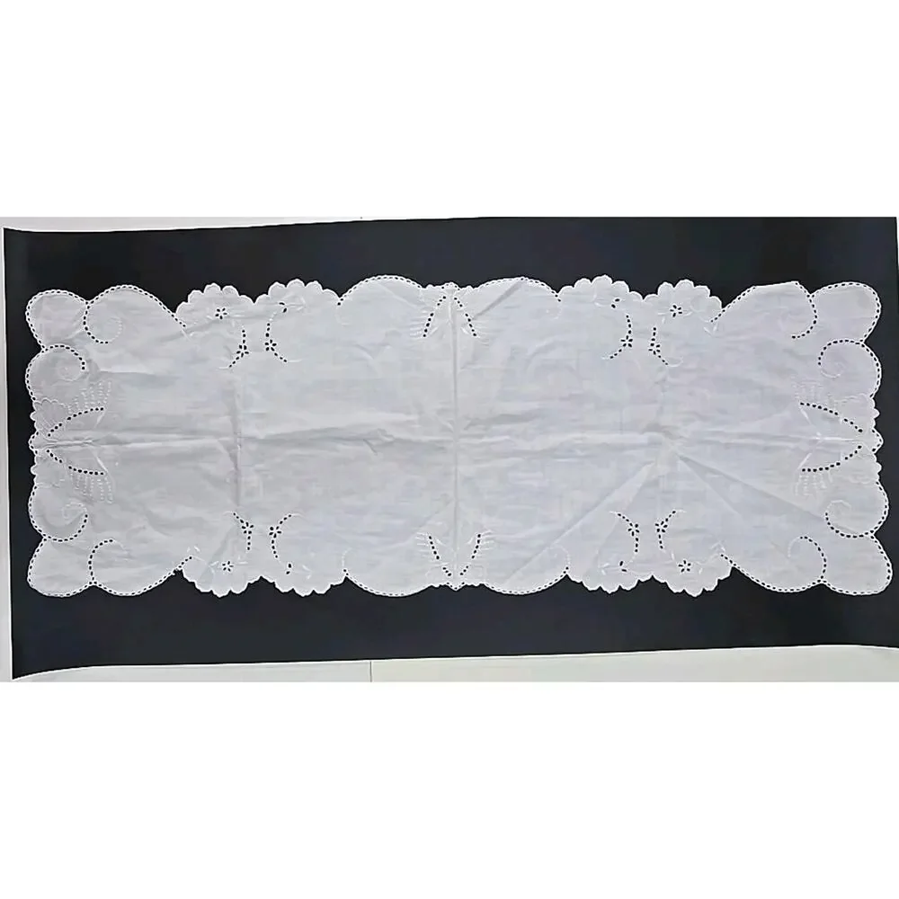 Vintage 1940'S Hand Embroidered Lot os 2 42